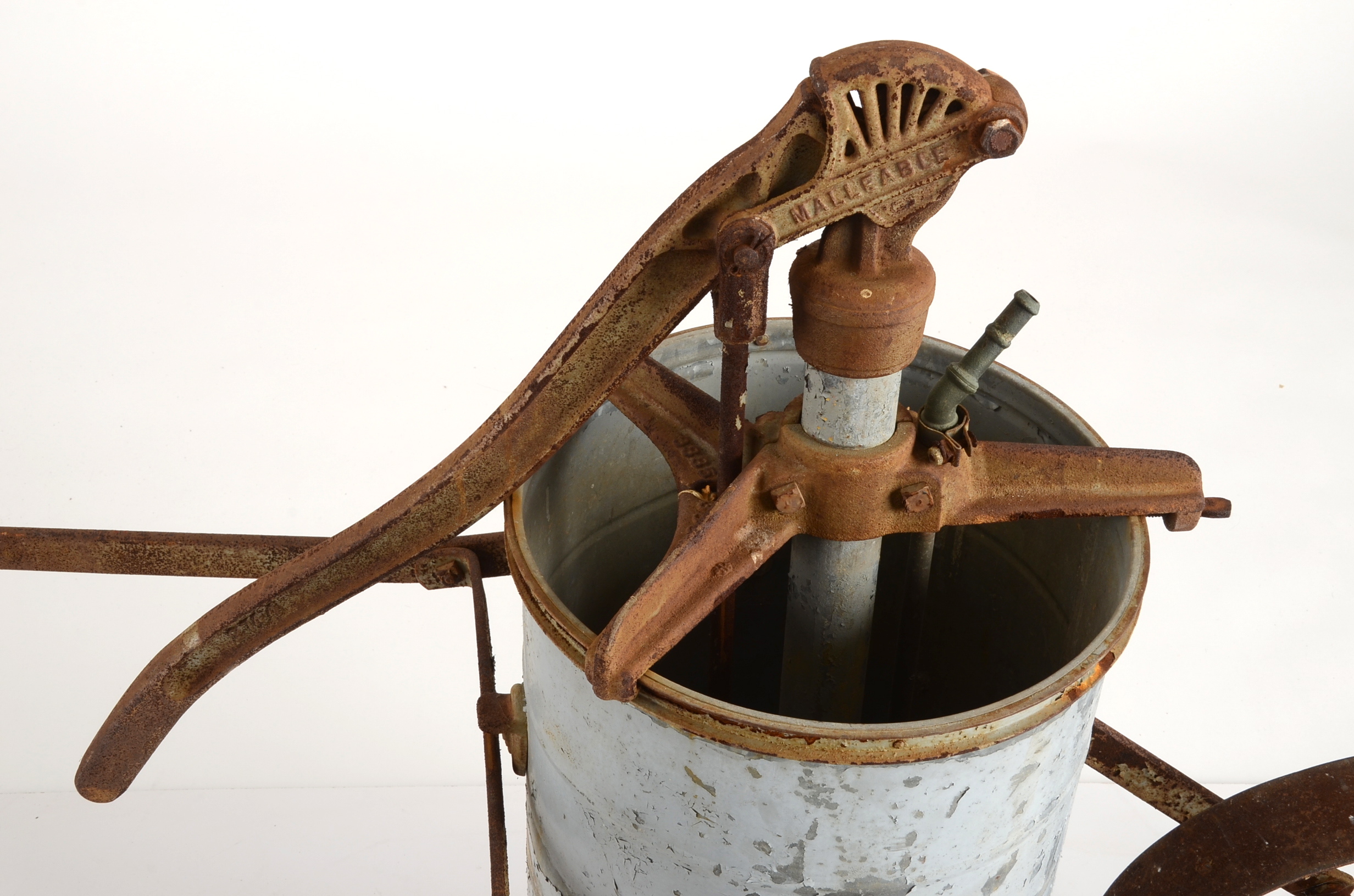 Antique Wheeled Water Pump