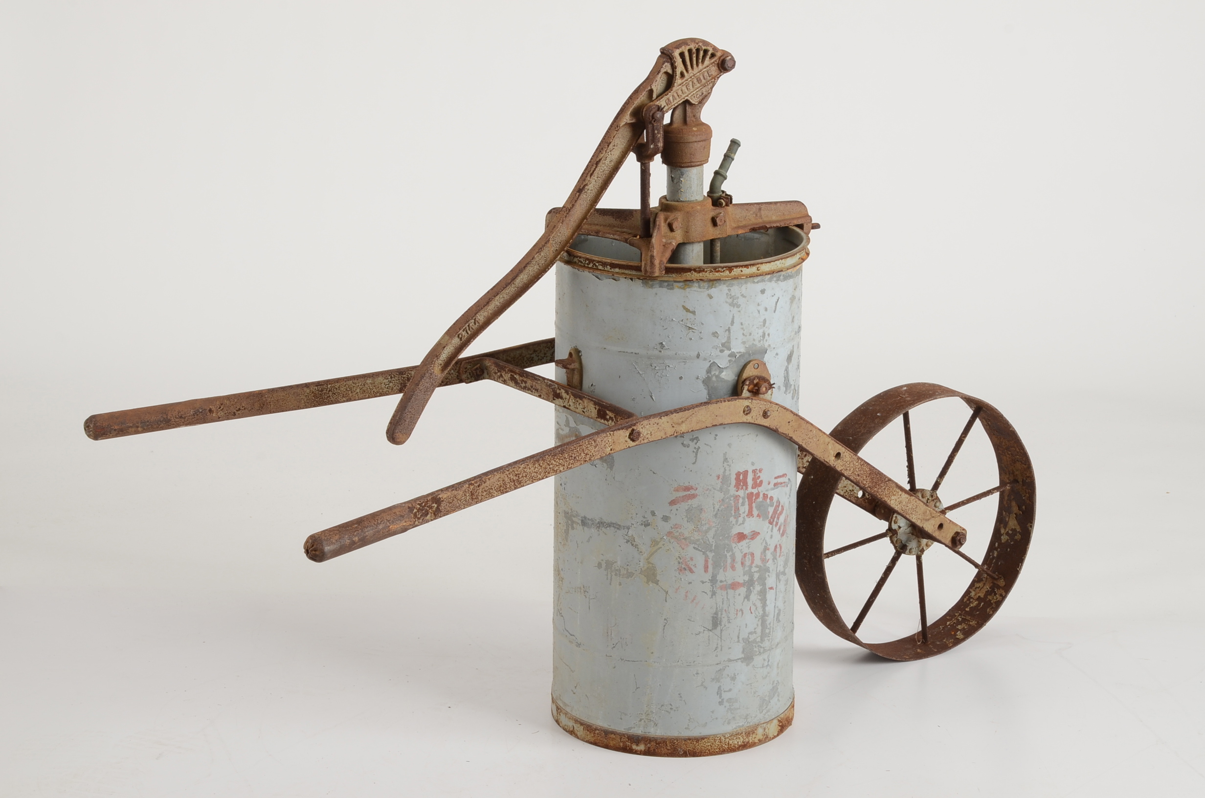 Antique Wheeled Water Pump