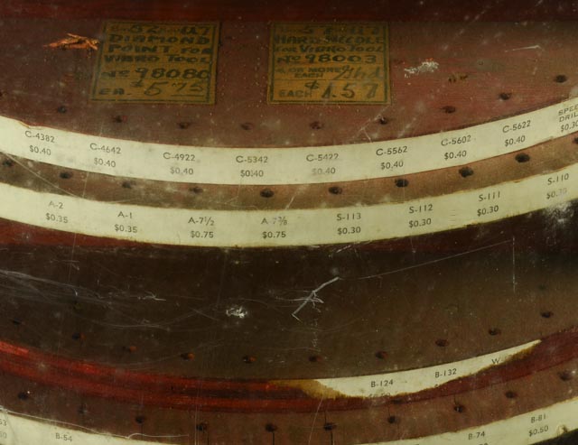 Vintage Dremel "Moto-Tool Accessories" Countertop Display