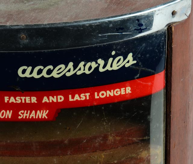 Vintage Dremel "Moto-Tool Accessories" Countertop Display