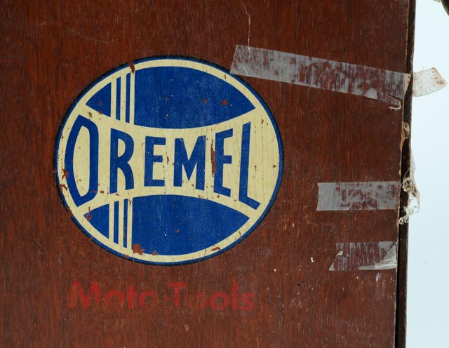 Vintage Dremel "Moto-Tool Accessories" Countertop Display