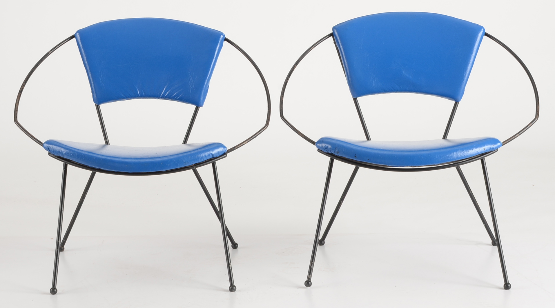 Circa 1950s John Hauser Hoop Chairs