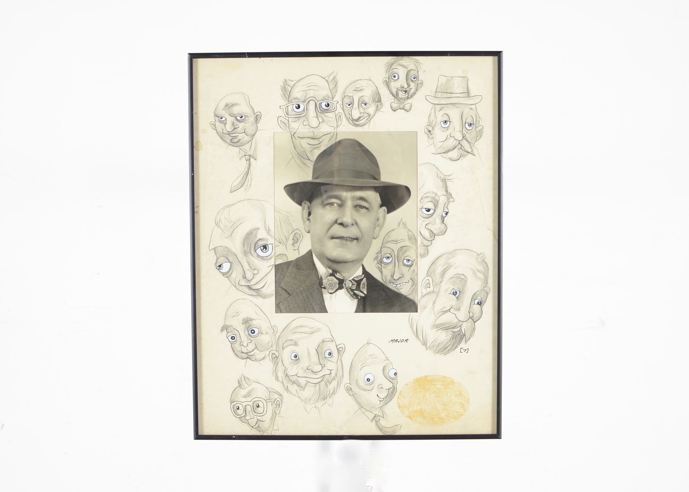 Original Adam McIver Illustration, Titled "Major"