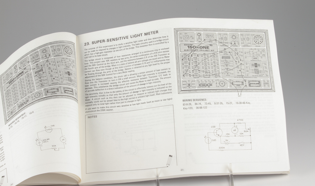Vintage Science Fair Electronic Project Kit