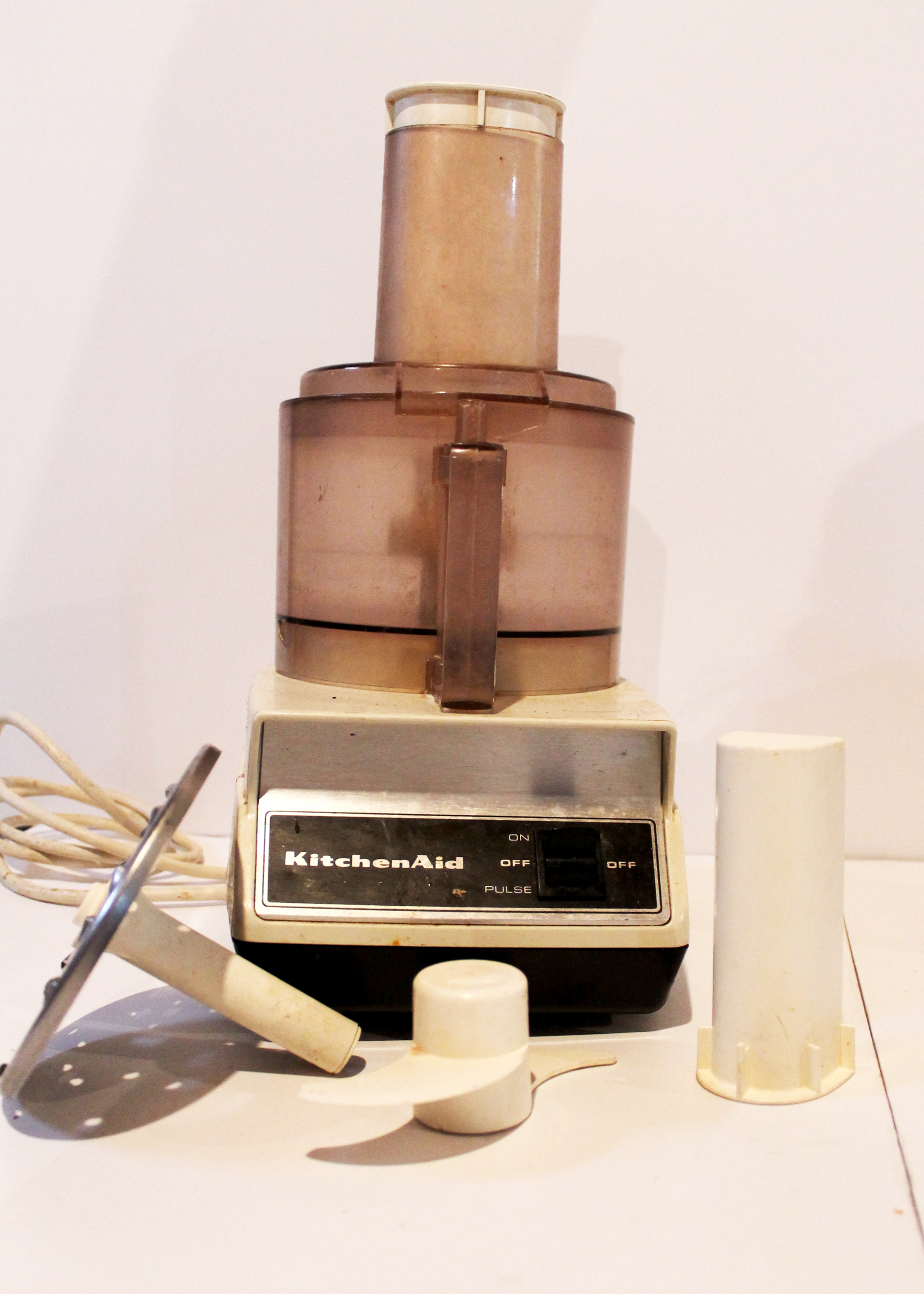 Vintage KitchenAid Food Processor and Citrus Juicer Attachments