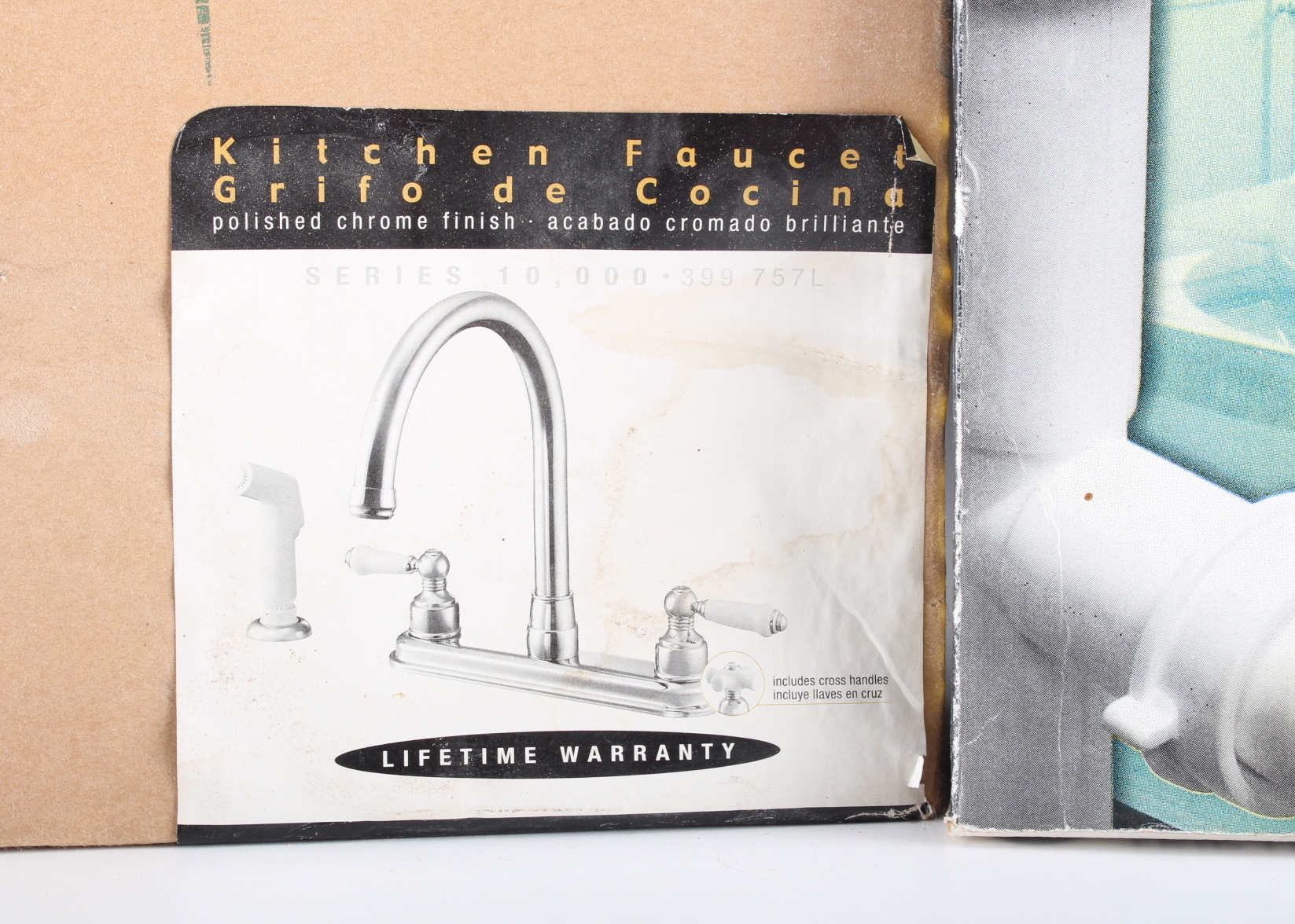 Pegasus Kitchen Faucet in Polished Chrome Finish