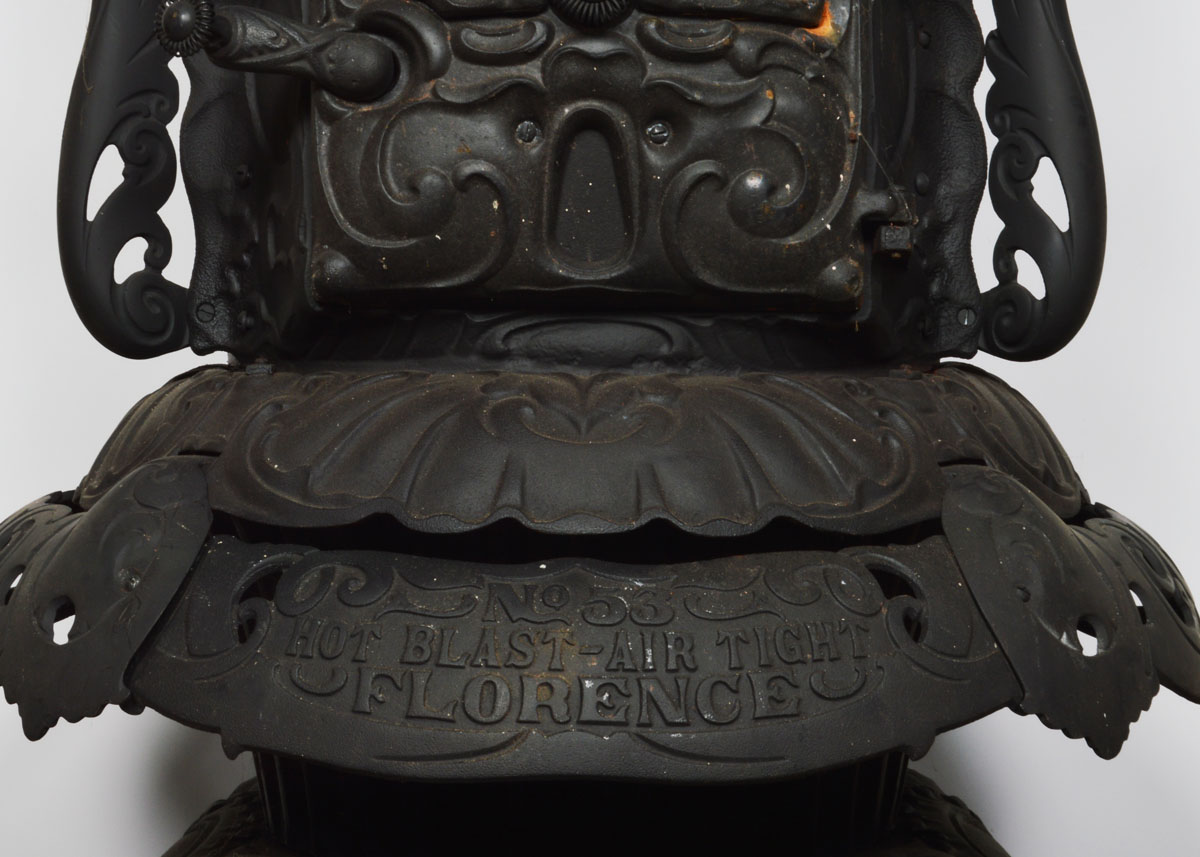Antique Hot Blast Florence Stove No. 53
