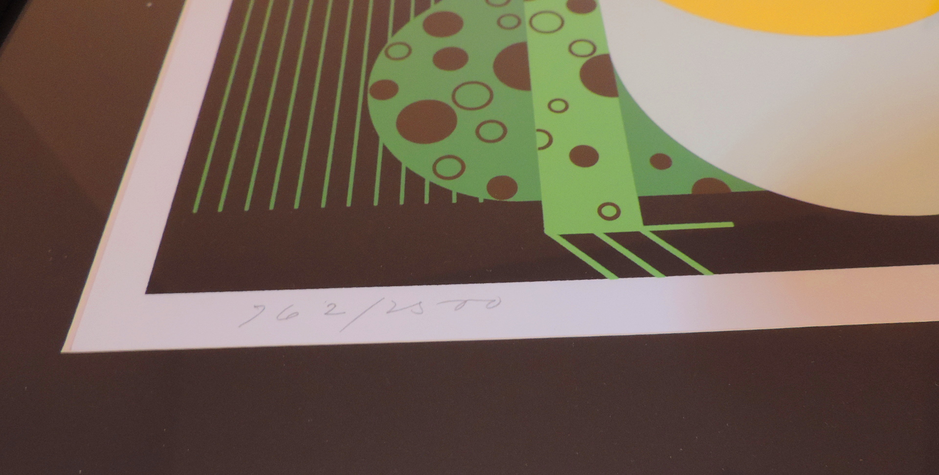 Charley Harper Frog Eat Frog Framed Signed and Numbered Serigraph