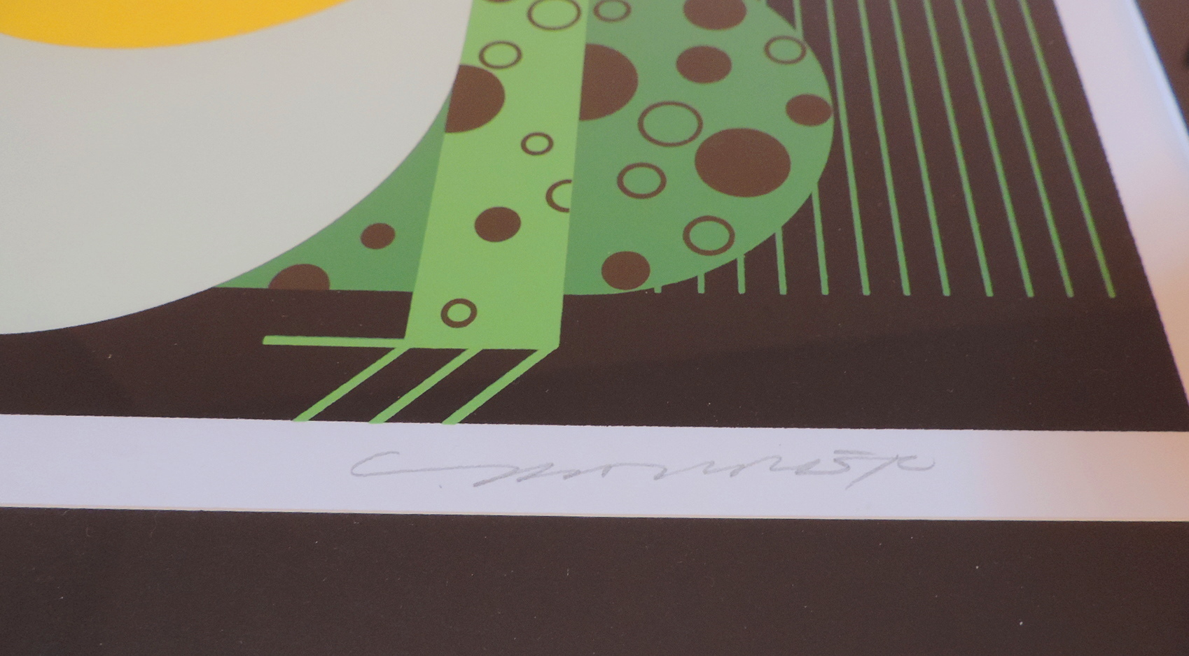 Charley Harper Frog Eat Frog Framed Signed and Numbered Serigraph