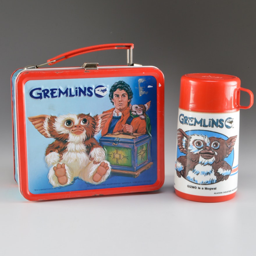 Vintage Gremlins Metal Lunch Box