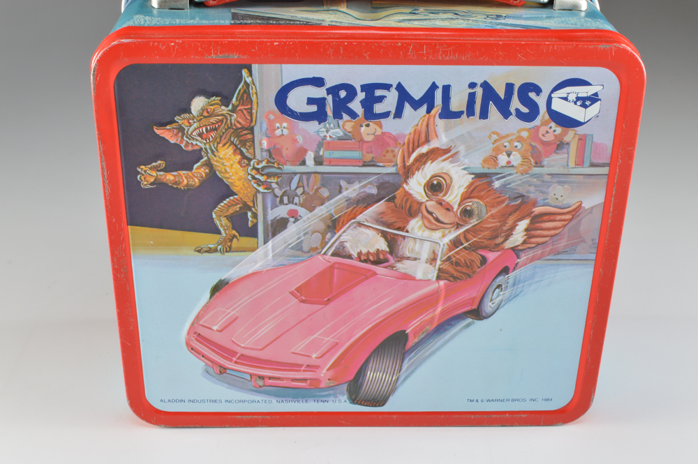 Vintage Gremlins Metal Lunch Box