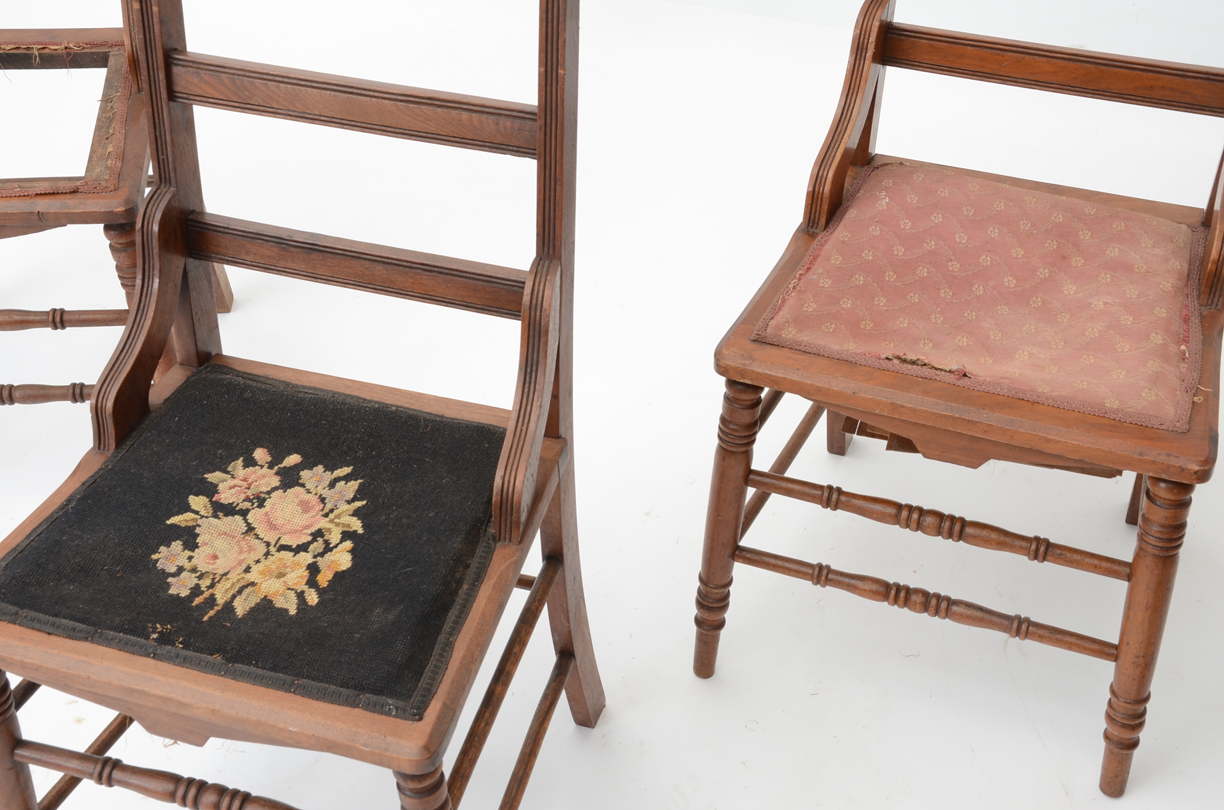 Five Eastlake Style Dining Chairs