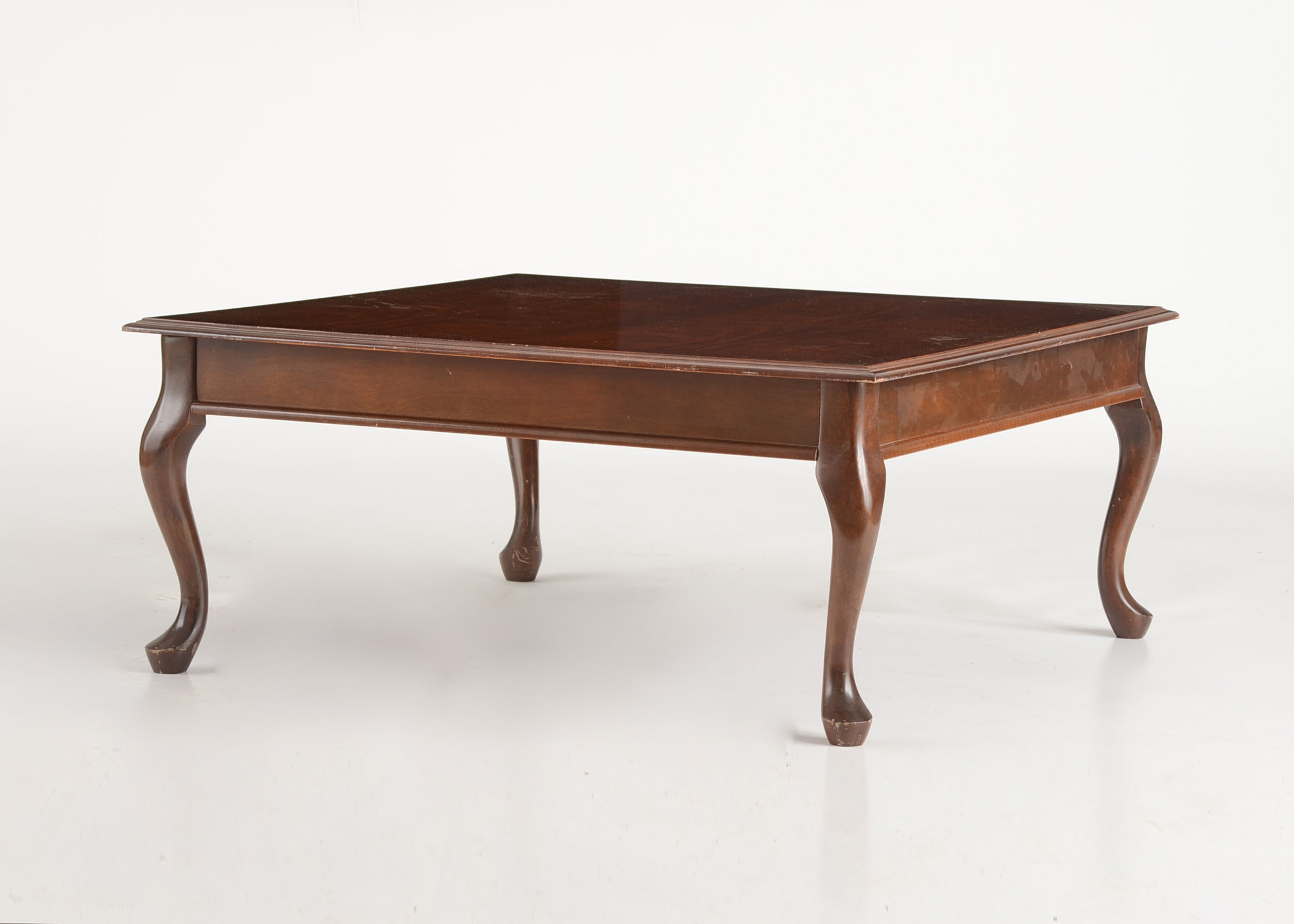 Traditional Square Coffee Table
