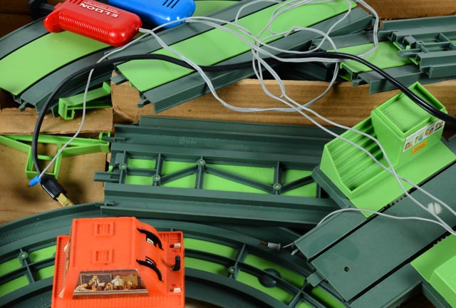 Vintage Eldon Raceway Toy