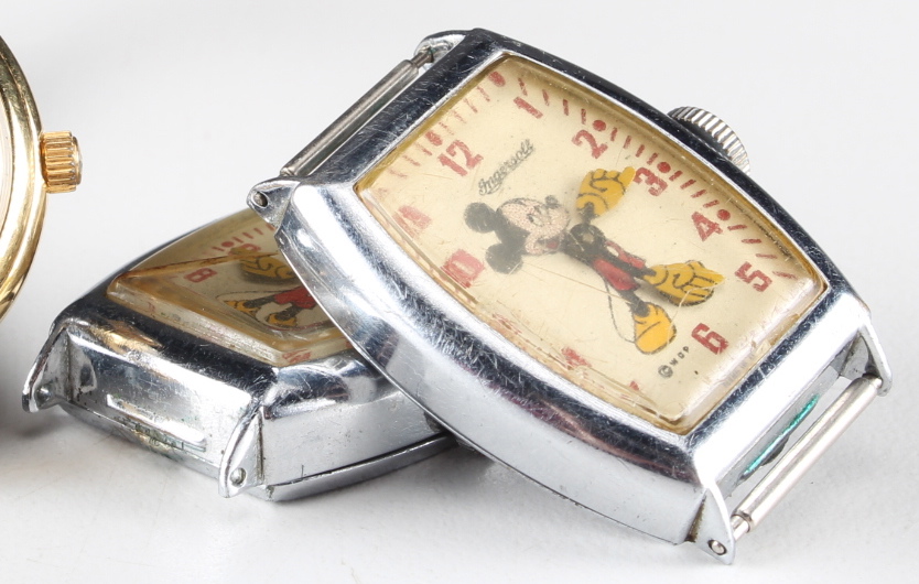 Three Mickey Mouse Watches