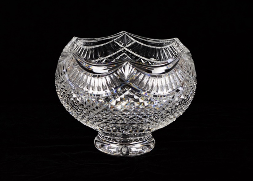 Waterford Crystal Jim O'leary Classic Collection Pedestal Bowl