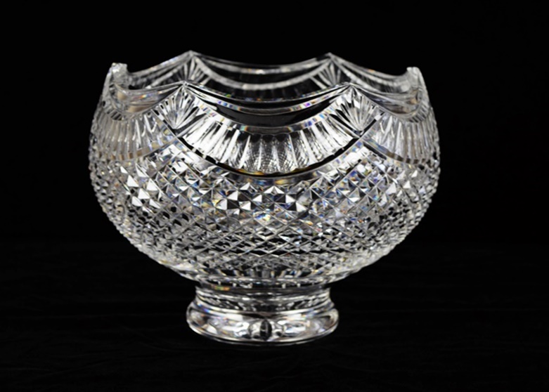 Waterford Crystal Jim O'leary Classic Collection Pedestal Bowl