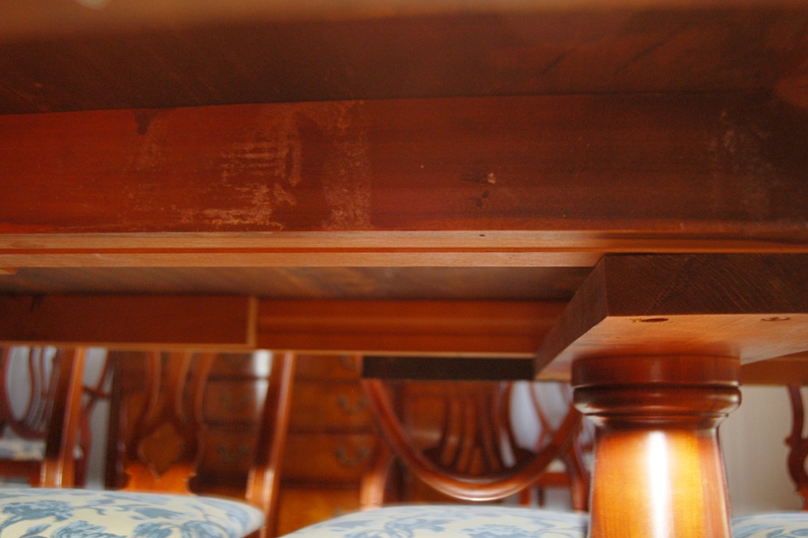 Vintage Drexel Mahogany Dining Table and Chairs for Twelve