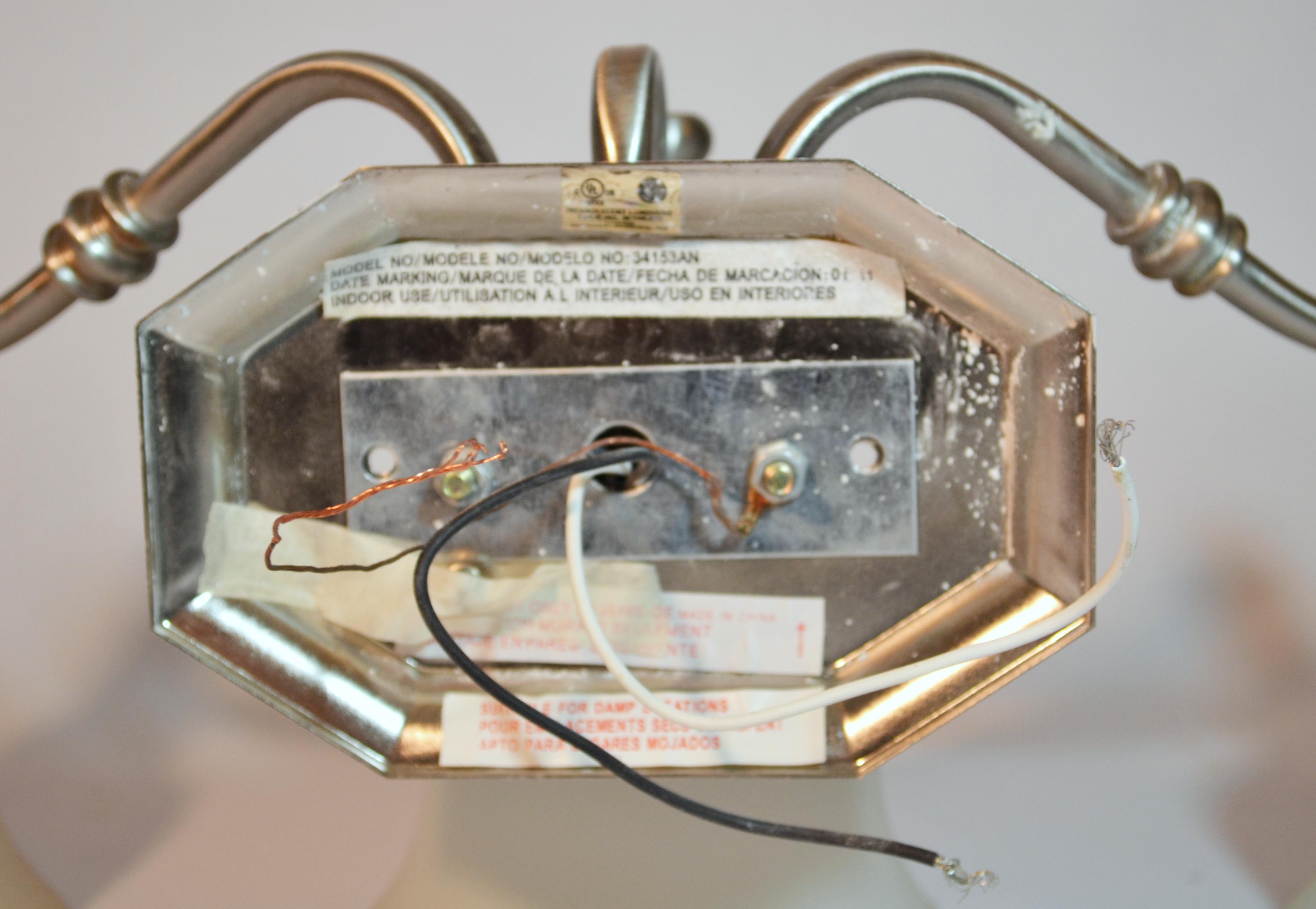 Three Light Bathroom Fixture