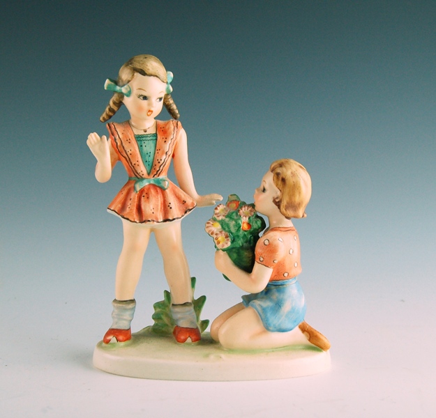 Goebel M.I. Hummel Two Girls Figurine
