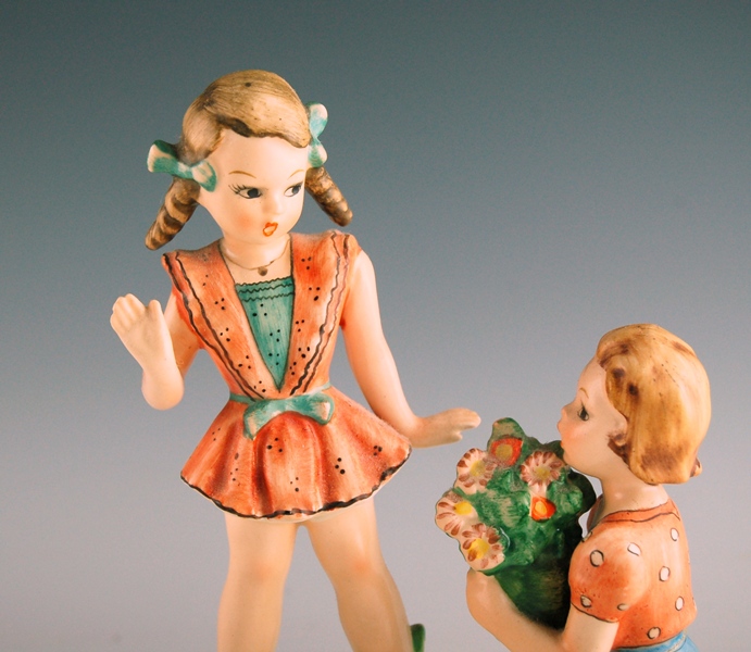 Goebel M.I. Hummel Two Girls Figurine