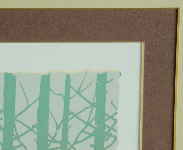 Signed and Numbered Todd Rowland Lithograph, "View From Goshen"