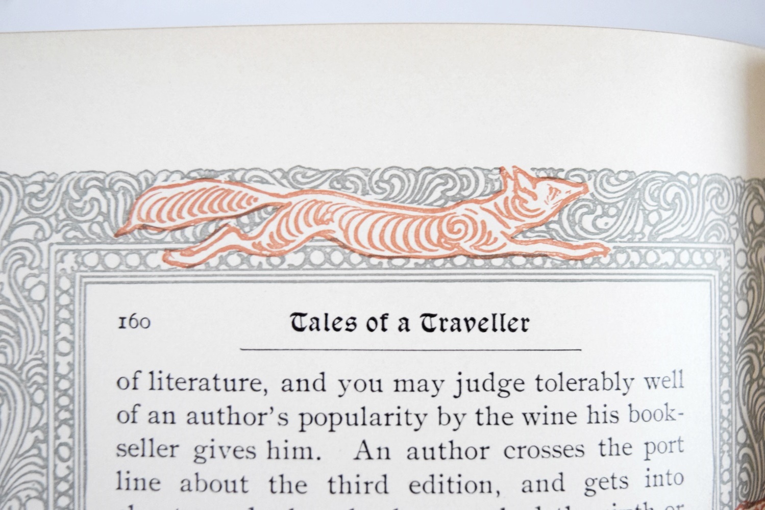 "Tales of a Traveler" by Washington Irving, Published in 1895