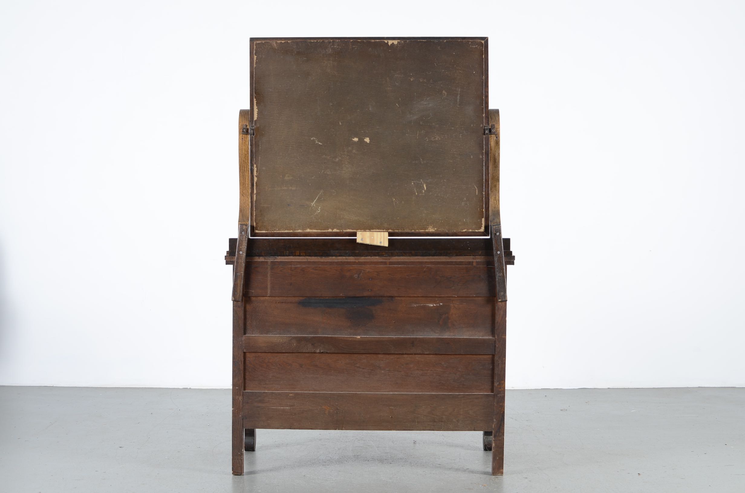 Antique Tiger Oak Dresser with Mirror