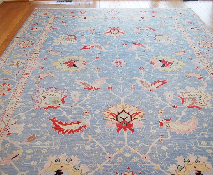 Soumac Flat Weave 100% Wool Area Rug