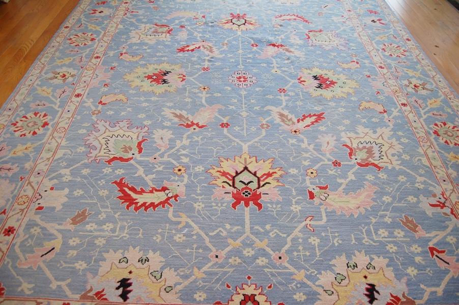 Soumac Flat Weave 100% Wool Area Rug