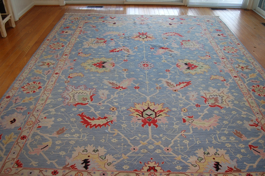 Soumac Flat Weave 100% Wool Area Rug