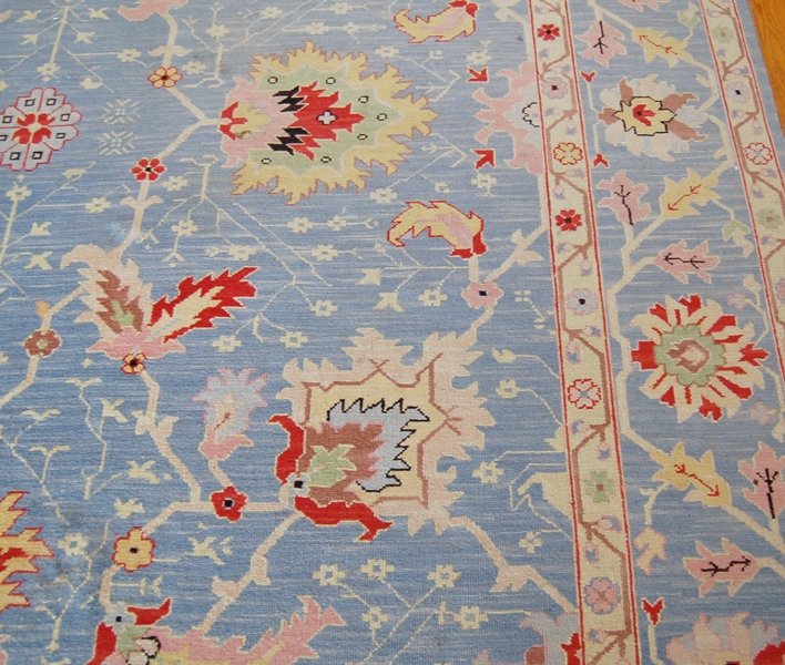 Soumac Flat Weave 100% Wool Area Rug