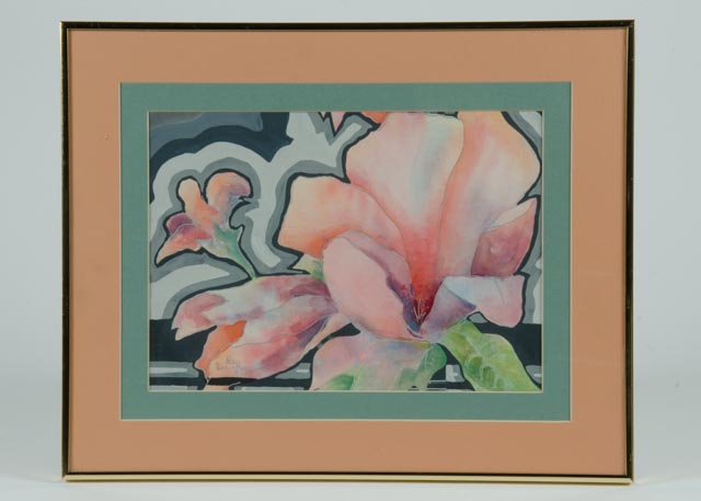 Original Patsy Pennington Floral Watercolor