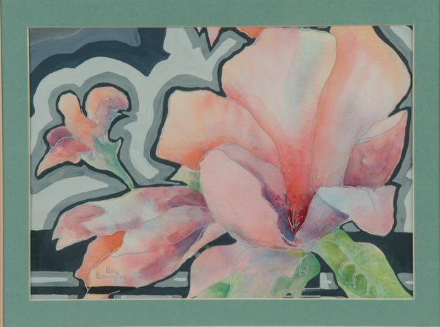Original Patsy Pennington Floral Watercolor