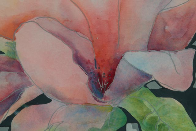 Original Patsy Pennington Floral Watercolor