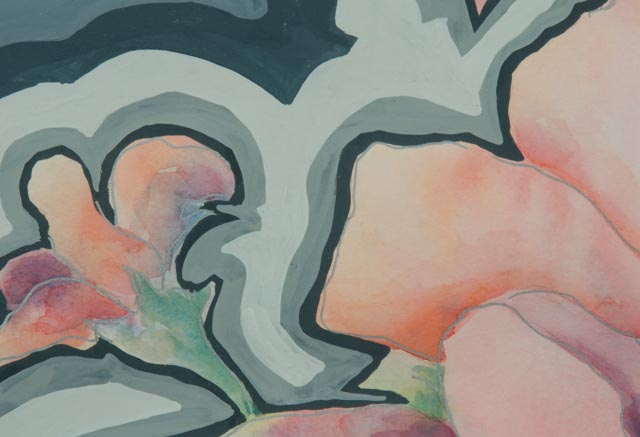 Original Patsy Pennington Floral Watercolor