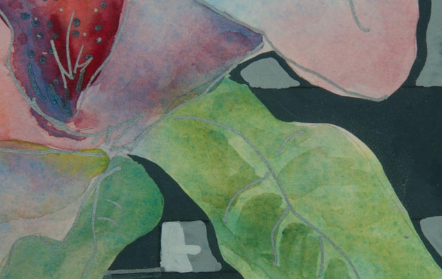 Original Patsy Pennington Floral Watercolor