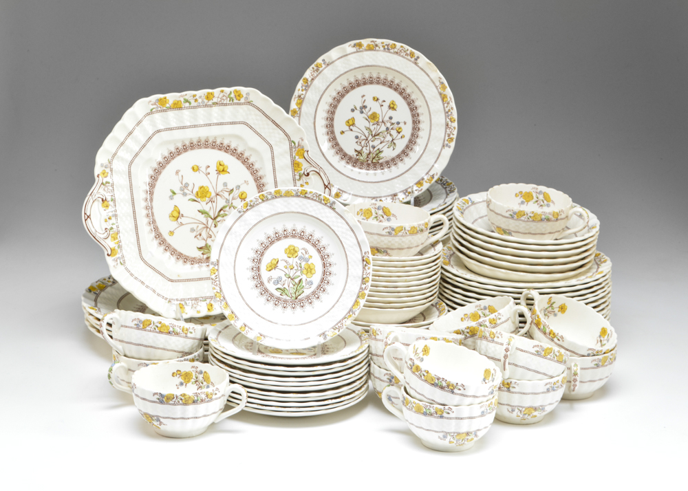 Set of Spode Buttercup China