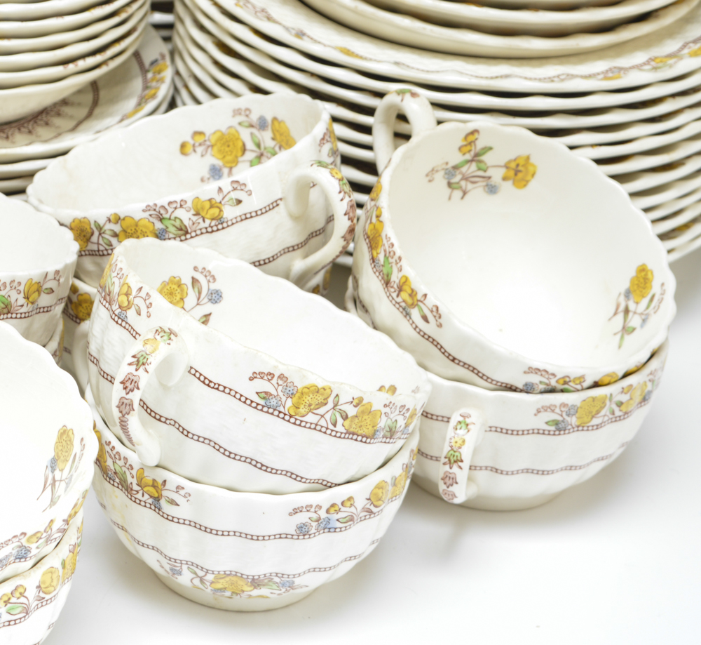 Set of Spode Buttercup China