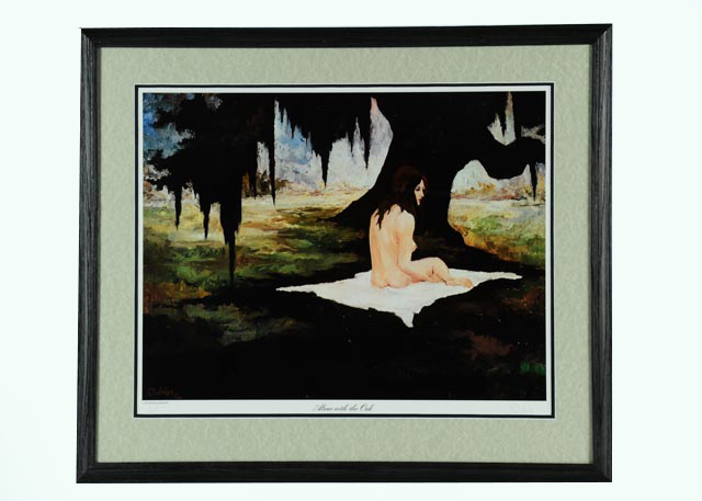 Reproduction Print of George Rodrigue's "Alone with the Oak"