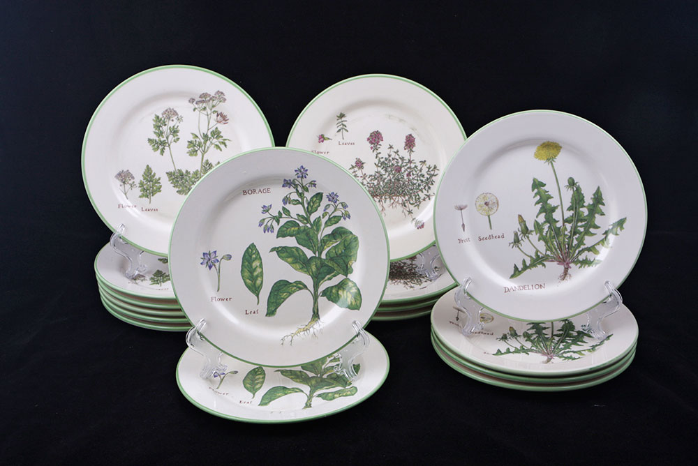 Williams-Sonoma Culinary Herb Plates