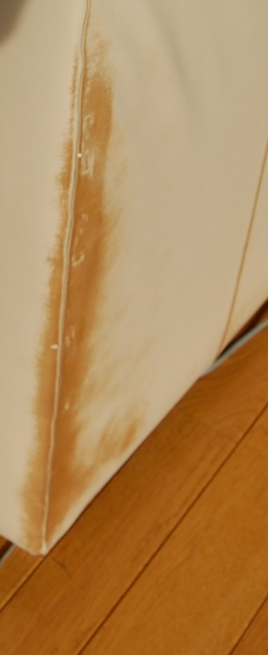 Hancock & Moore Tan Leather Sectional Sofa with Ottomans