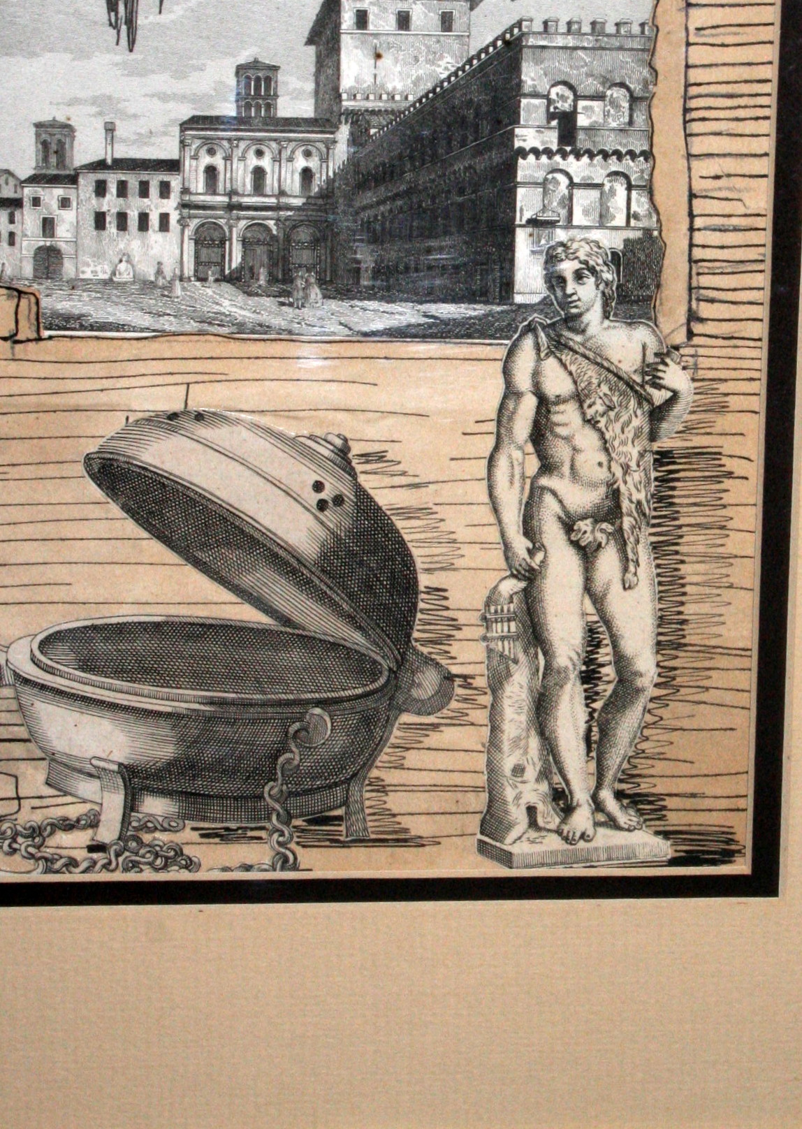 Framed Ancient Greece Collage