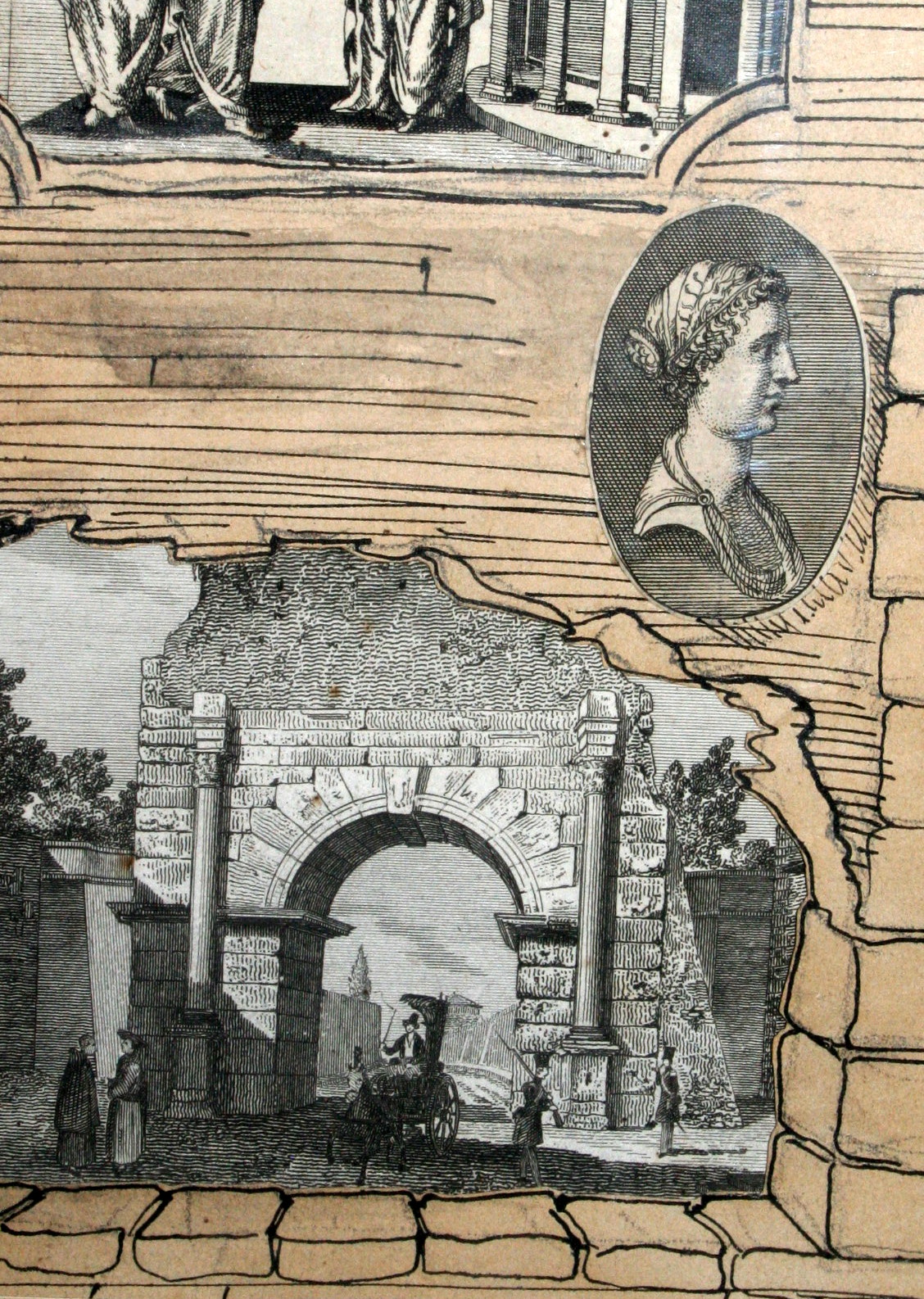 Framed Ancient Greece Collage