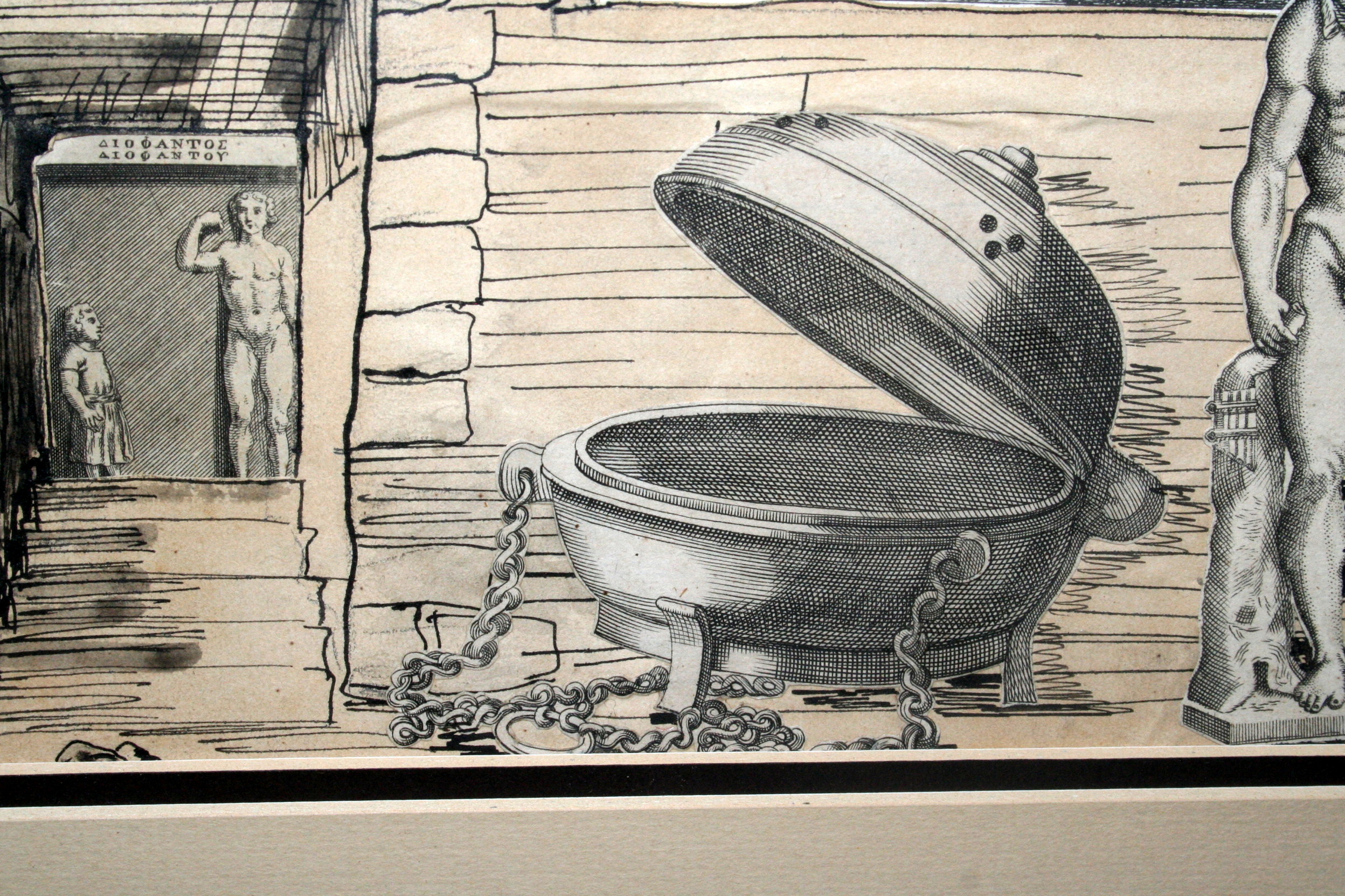 Framed Ancient Greece Collage