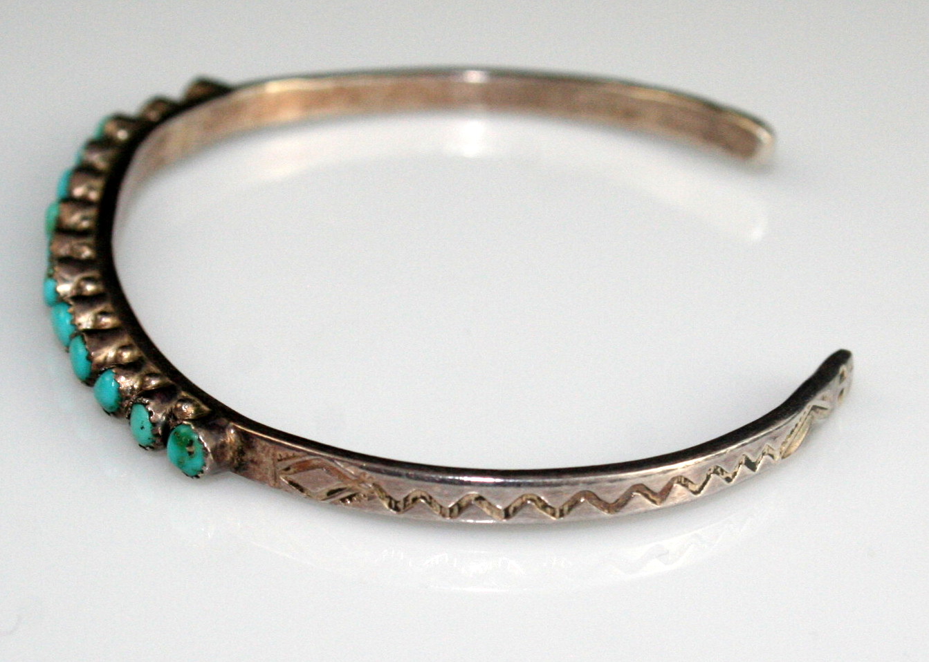 Sterling and Turquoise Cuff Bracelet