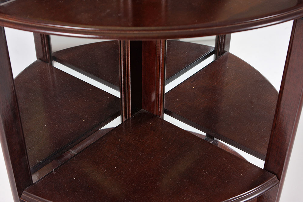 Cherry Wood Corner Shelf