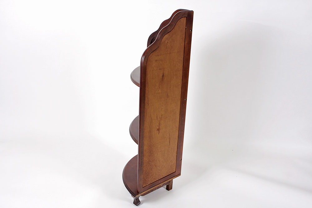 Cherry Wood Corner Shelf