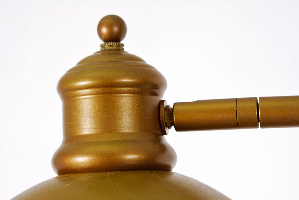 Adjustable Gold Tone Floor Lamp