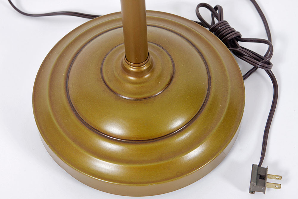 Adjustable Gold Tone Floor Lamp